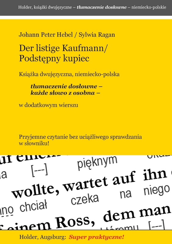 Der Listige Kaufmann/Podstepny Kupiec -- Ksiazka Djuwezyczna, Niemiecko-Polska (