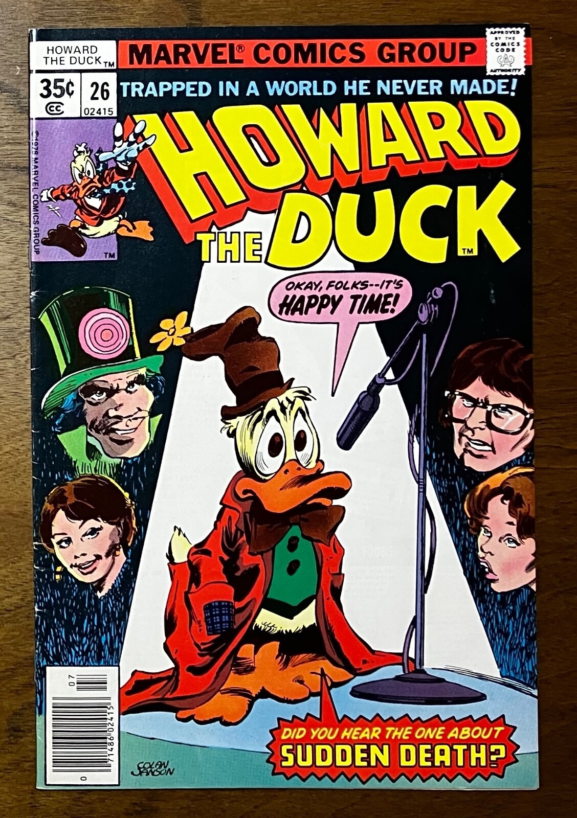 Howard the Duck 26 Marvel Comics Bronze Age Trapped in a