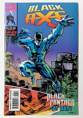 Black Axe #6 (Sept 1993, Marvel UK) 7.0 FN/VF 