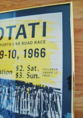 1966 COTATI SCCA SPORTS CAR RACE POSTER 23