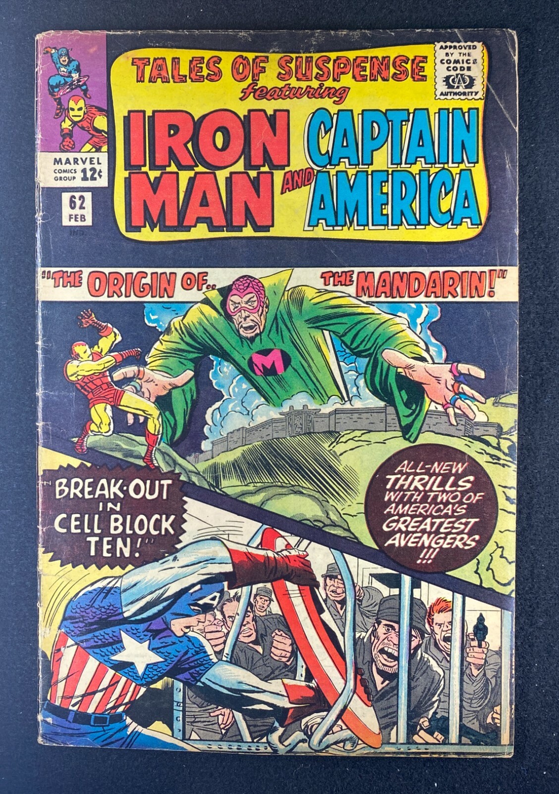 Tales of Suspense (1959) #62 VG (4.0) Origin The Mandarin Jack Kirby Don Heck