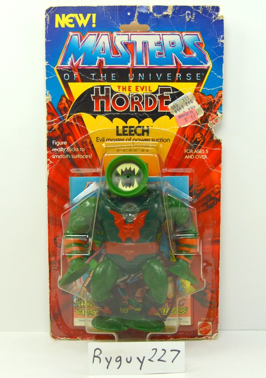 MOTU, Leech, Masters of the Universe, MOC, carded, figure MOTU, Leech, Masters of the Universe, MOC, carded, figure