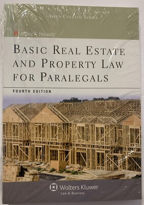 Basic Real Estate and Property Law for Paralegals by Jeffrey A. Helewitz (2012)