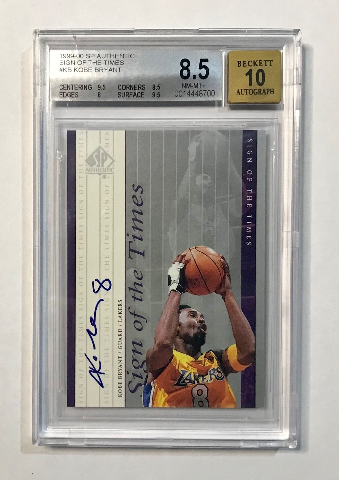 Kobe Bryant  /15シリ  直書き サインカード コービーブライアント 15シリ 直書きサインカード