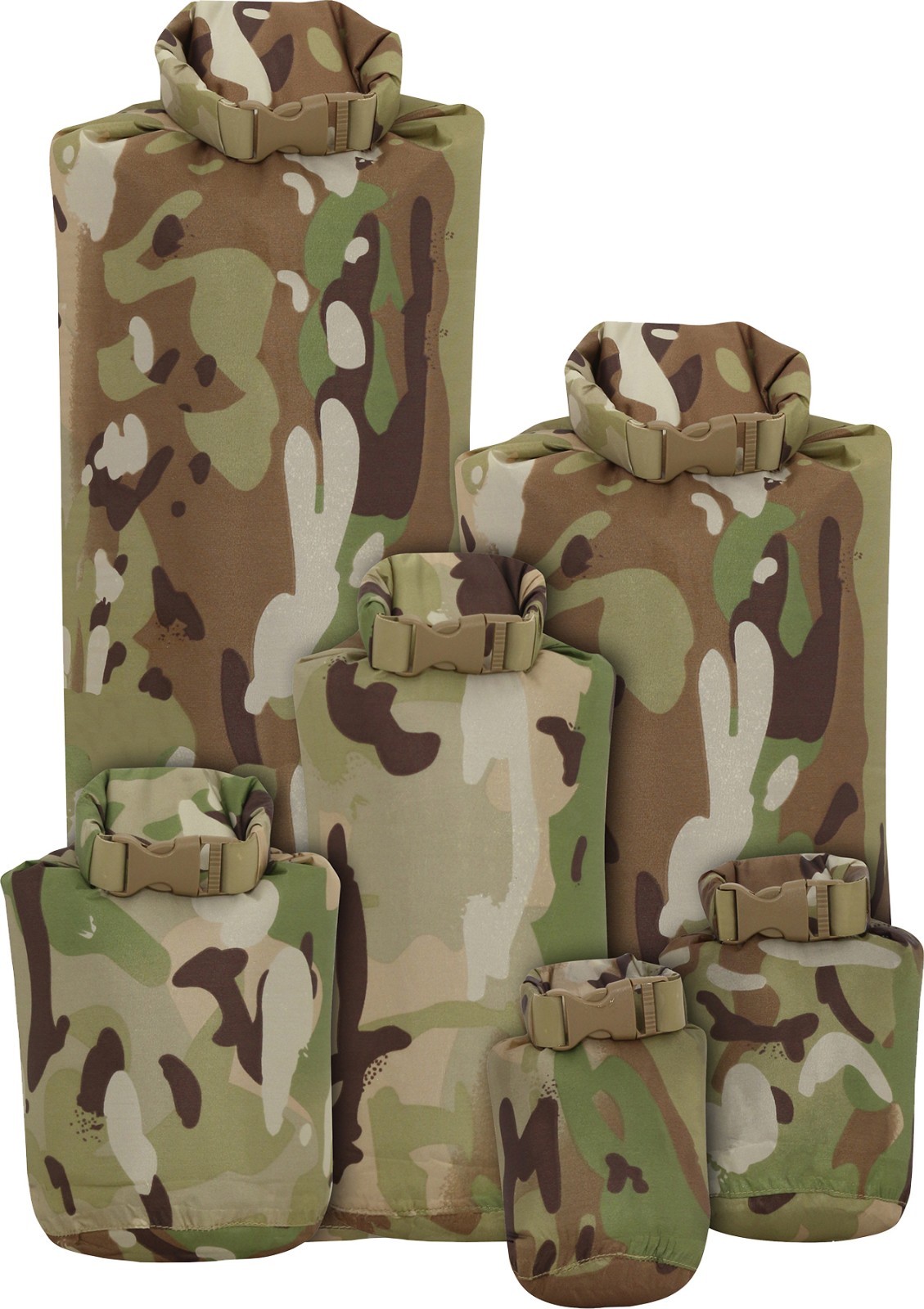 Waterproof MTP All Sizes Multicam Match Camouflage Military DRY BAG Sack
