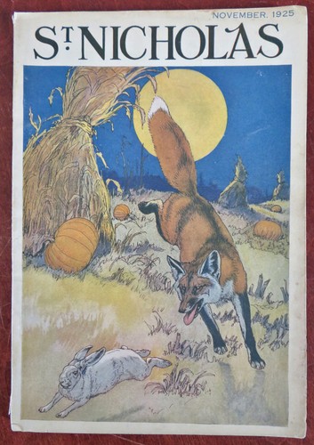 Dirigibles Thanksgiving Stories Scouting Radio Golf ad 1925 St. Nicholas magaz.