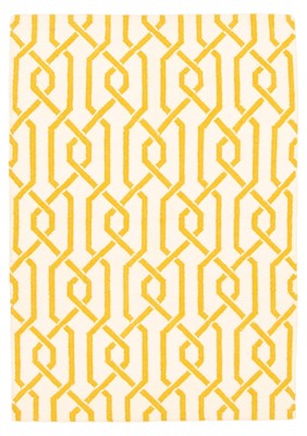 Vintage Hand Woven Flat Weave Carpet 4'7'' x 6'7'' Traditional Wool Kilim Rug