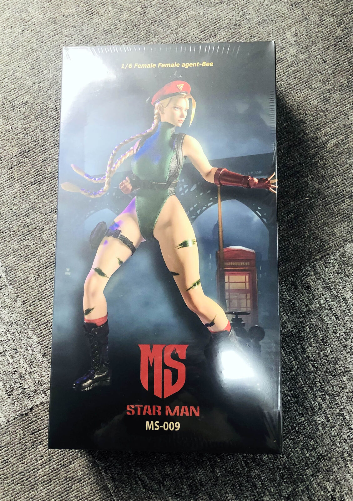 New STARMAN MS-009 1/6 Cammy Female Agent Bee Collectible New STARMAN MS-009 1/6 Cammy Female Agent Bee Collectible