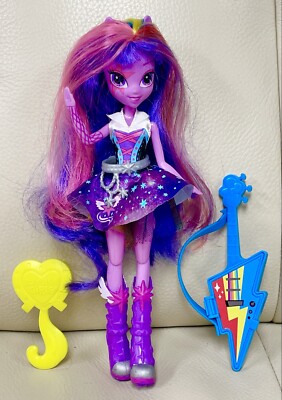 My Little Pony Equestria Girls Rainbow Rocks Singing Talks Twilight Sparkle EUC