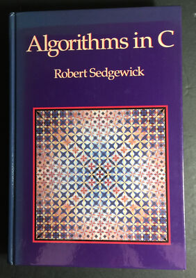 Algorithms in C by Robert Sedgewick Addison-Wesley Publishing (1990, Hardcover)