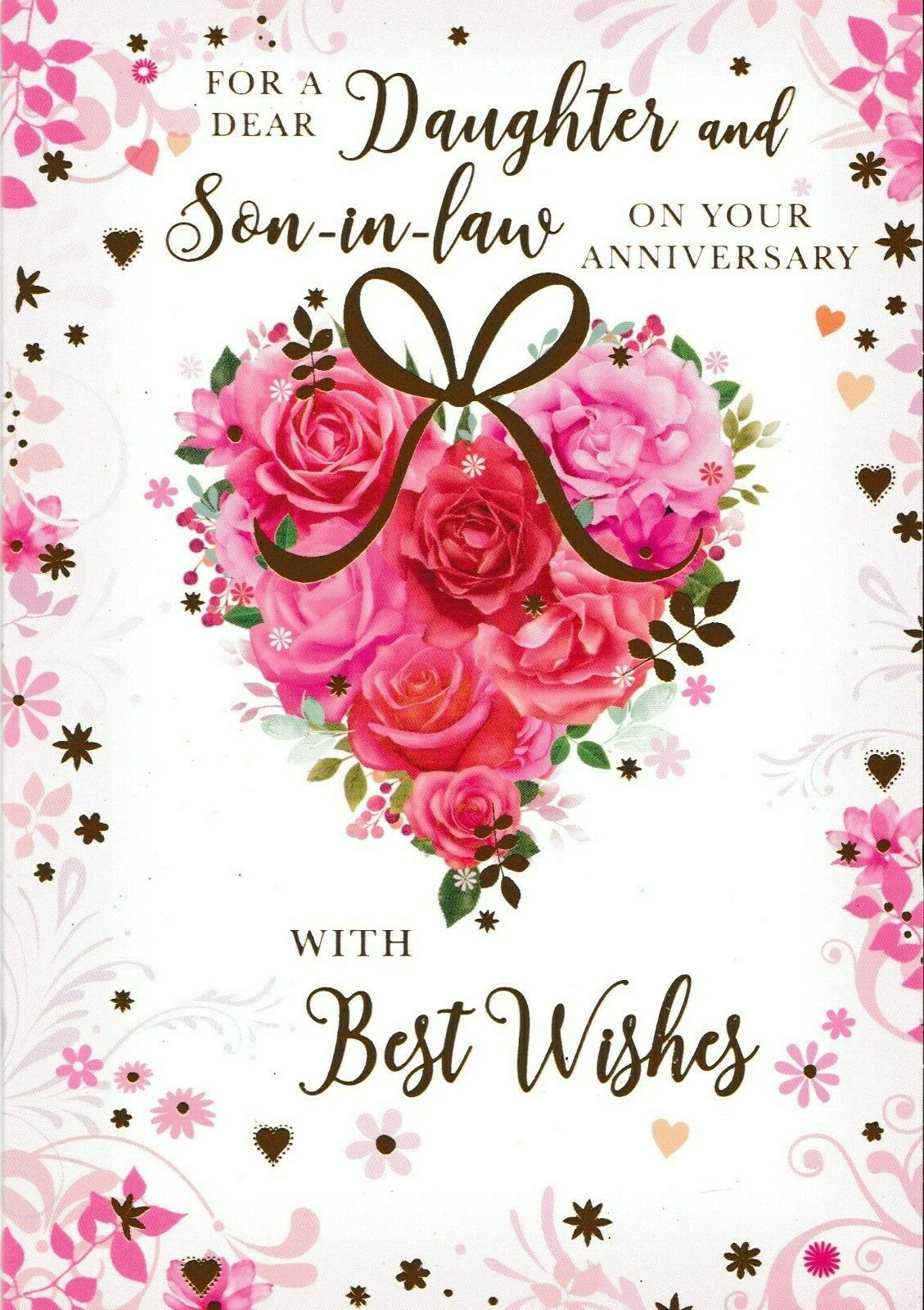 daughter-and-son-in-law-wedding-traditional-anniversary-card-choose-from-3-cards-ebay