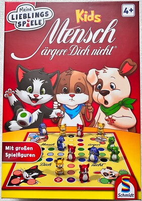 Mensch Ärgere Dich Nicht Kids Schmidt Spiele Family Game Board Game 40534 New