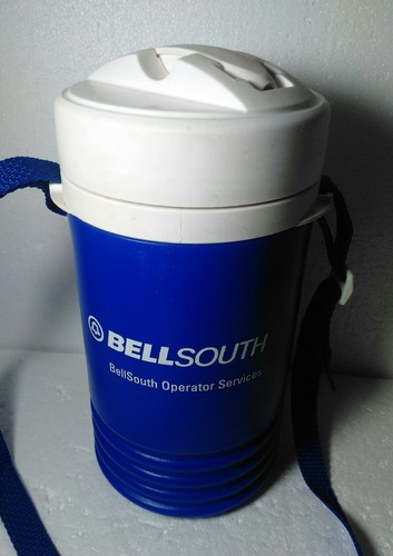 VINTAGE BELLSOUTH OPERATOR SERVICES  IGLOO COOLER THERMOS BOTTLE JUG