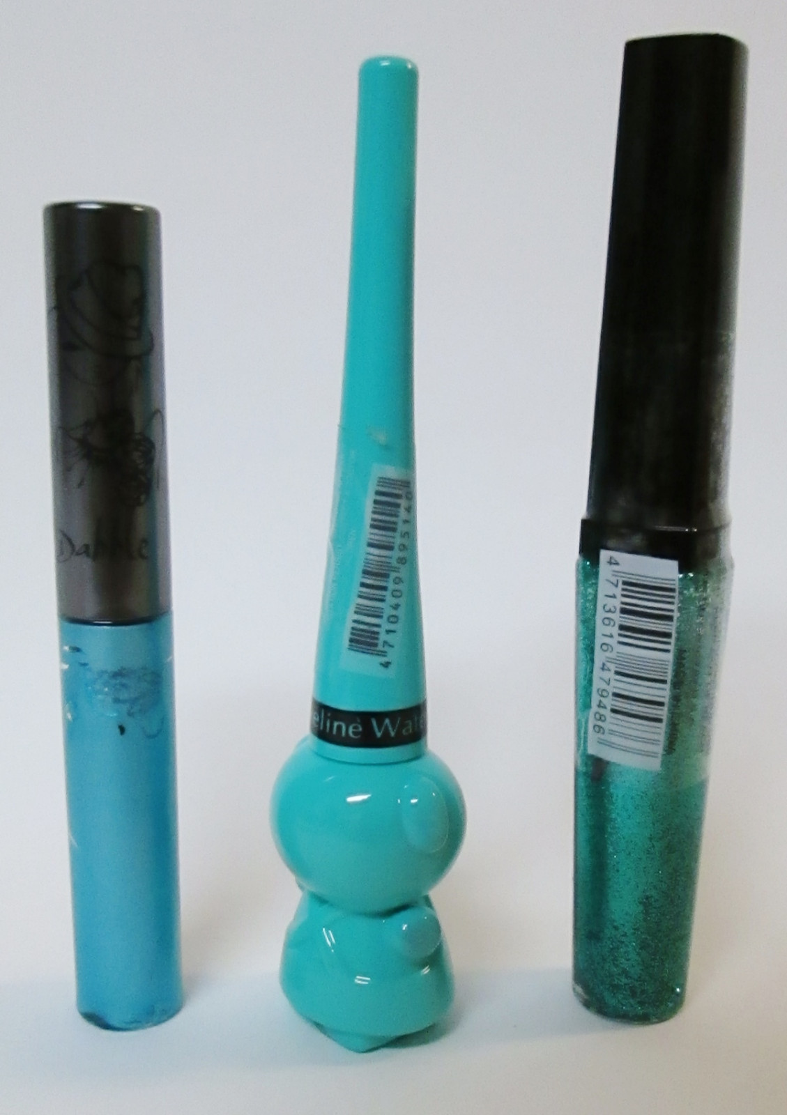 Mermaid Inspired Eyeliner Lot 3 pc Liquid Eye Makeup Turquoise Aqua Teal