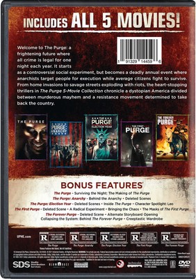 The Purge 5-movie Collection DVD Ethan Hawke NEW