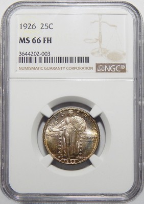 1926 NGC MS66 (FULL HEAD) STANDING LIBERTY QUARTER