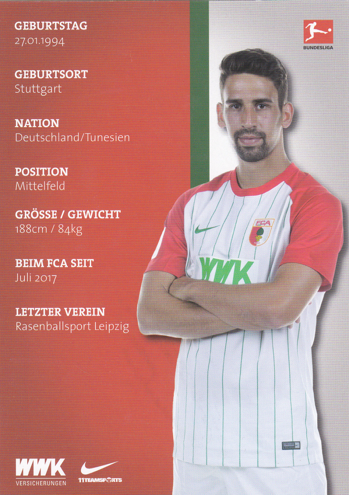 Rani Khedira - FC Augsburg