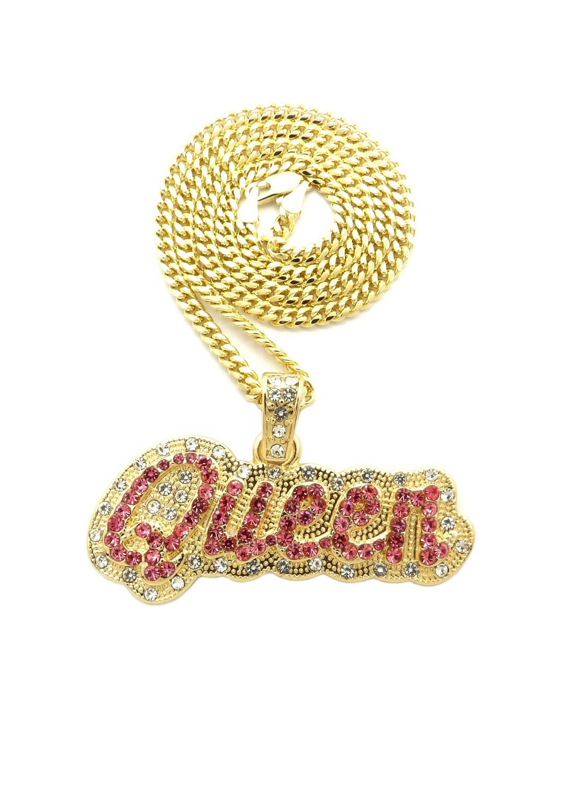 アクセサリー 33club choice special necklace 50cm Women's Statement Queen Pendant 18