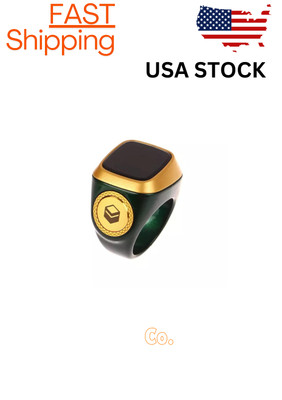 IQIBLA Smart Zikr Ring | Prayer Reminder And Counter Ring |Fast Shipping