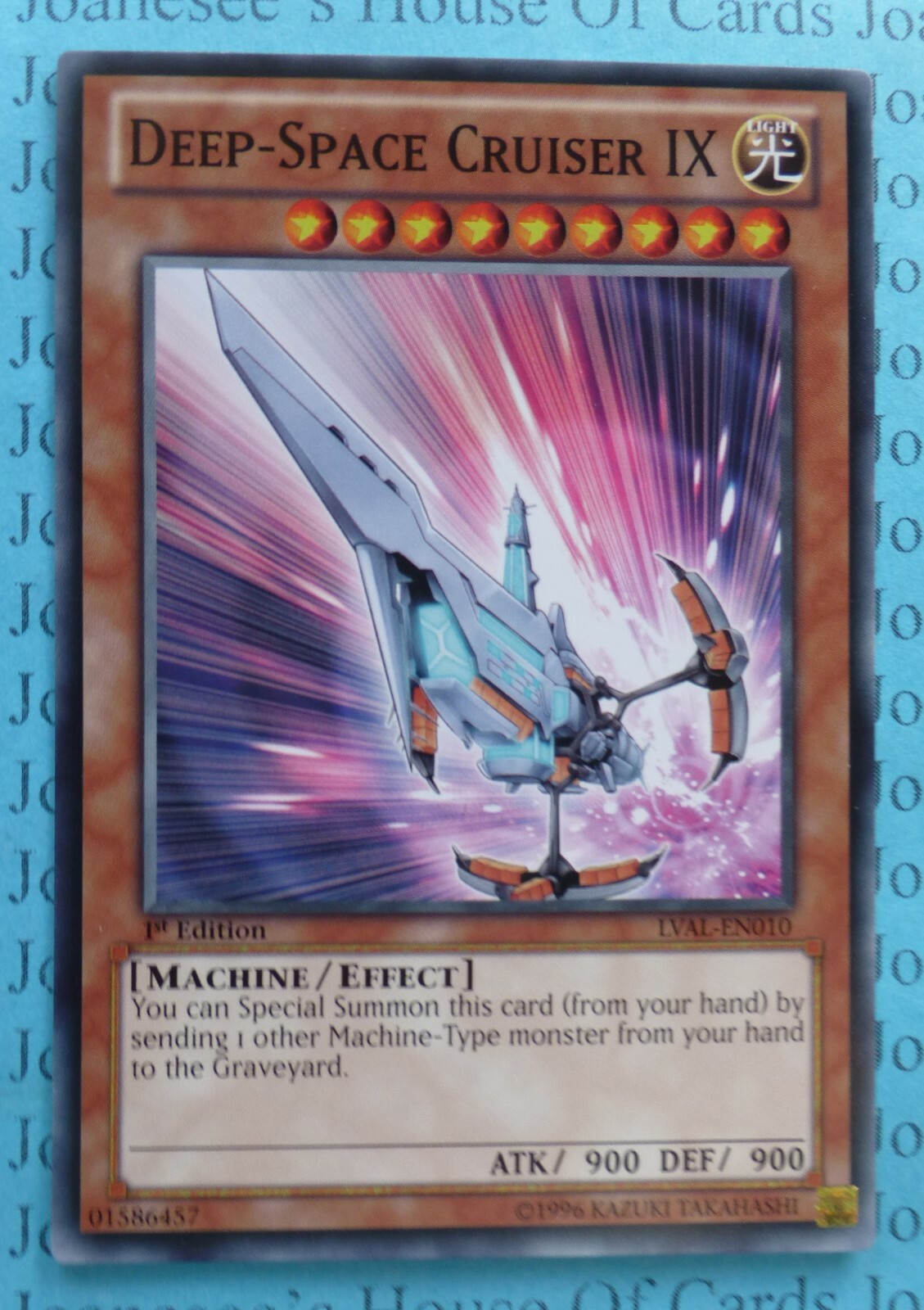 Yu-Gi-Oh! Deep-Space Cruiser IX Karte – Common, 1st Edition Aus Legacy Of The Valiant