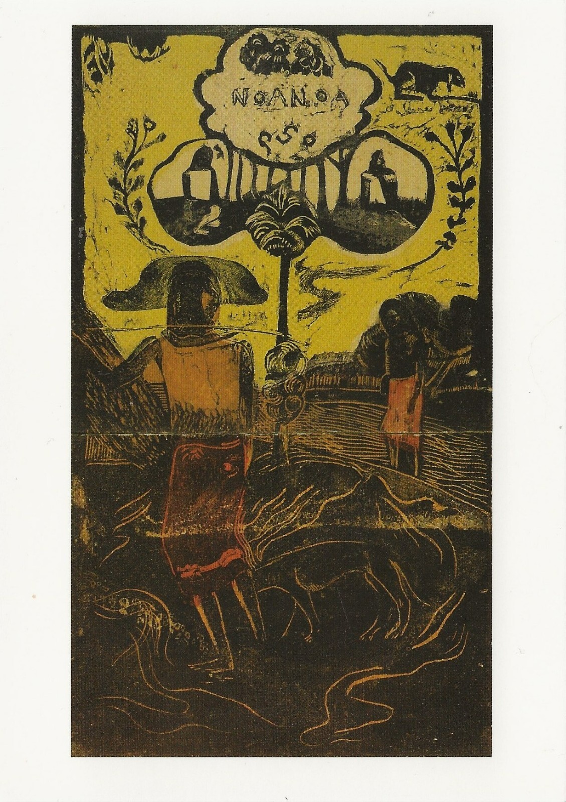Postcard Paul Gauguin 