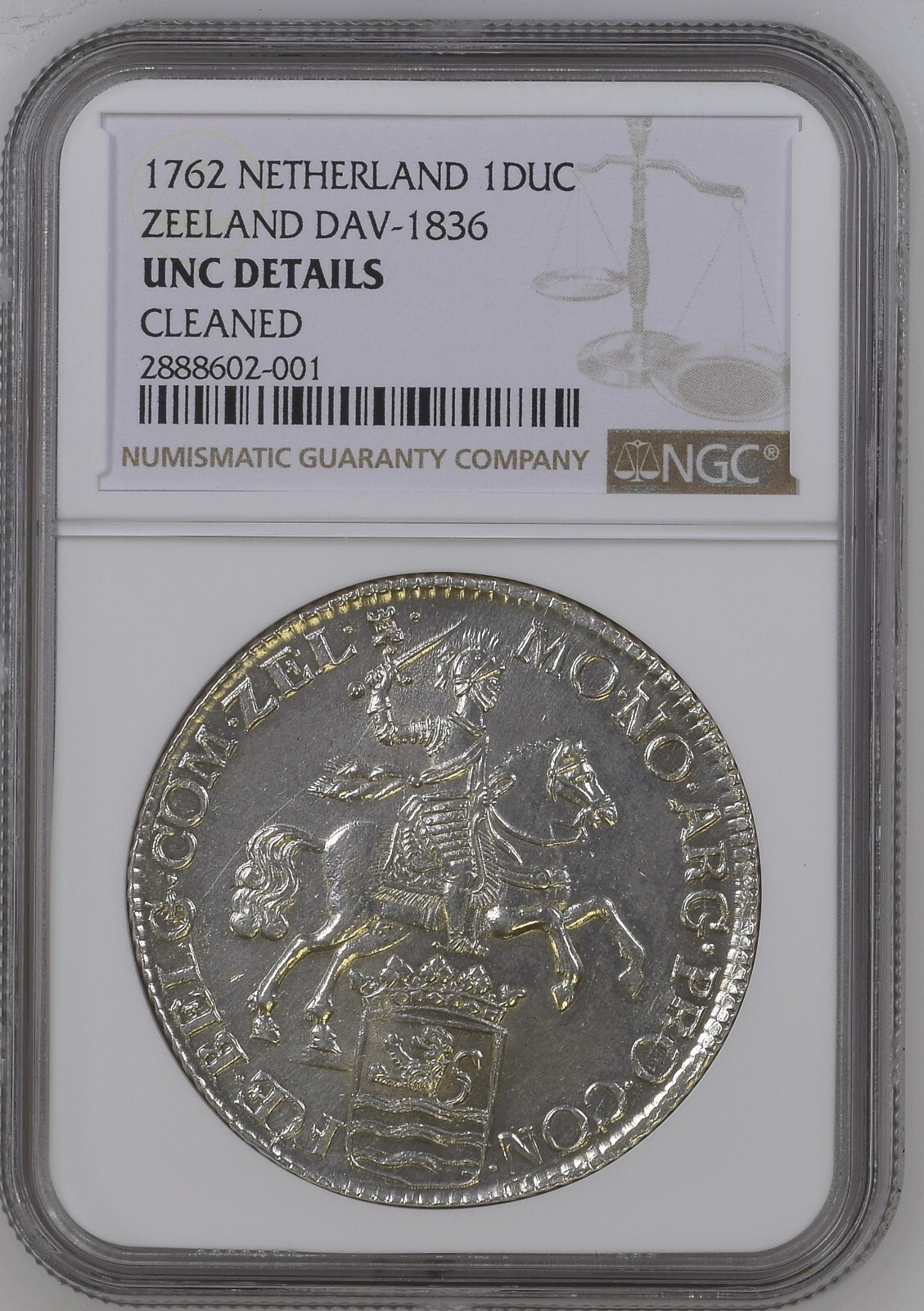 ☆土終 【NGC XF D】17XX年 フランス ジェトン銀貨 記事委員会 美品-