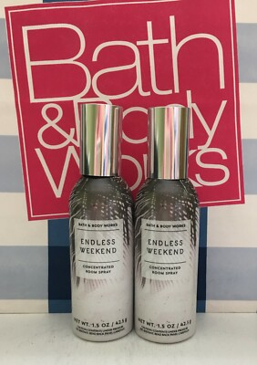 (2) Bath & Body Works White Barn Concentrated Room Spray 1.5oz NEW ~ u pick ~