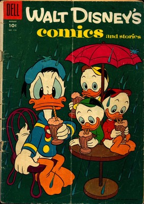 GUARANTEED CASH REFUND * 1941 and 1955 * (two) WALT DISNEY'S COMICS & STORIES