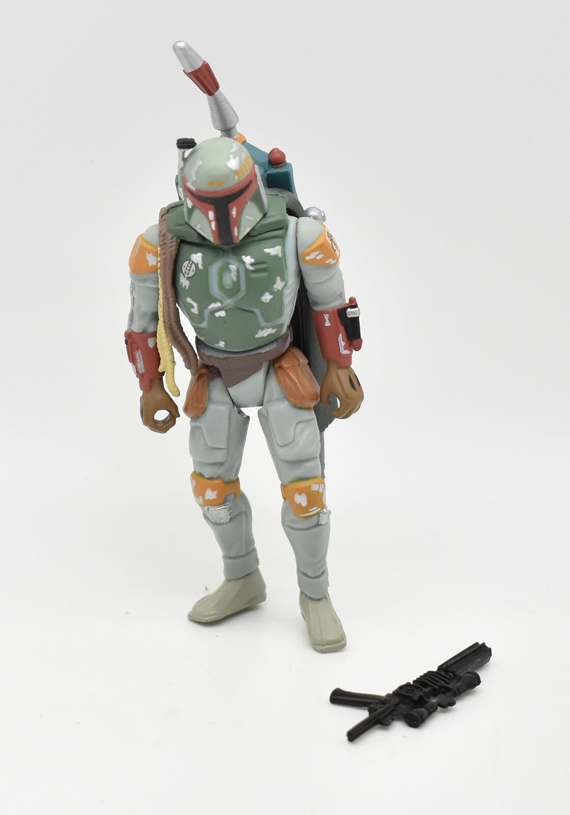 Star Wars POTF Boba Fett Half Circle Variant Complete Action