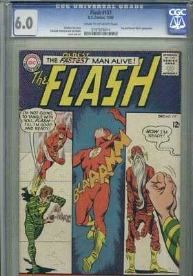 The Flash #157 - December 1965 - CGC 6.0- (Top and Dexter Miles appearance)