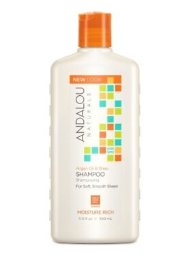 Andalou Naturals Sweet Orange Argan Увлажняющий шампунь, 11,5 унций жидкости