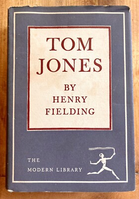 TOM JONES by HENRY FIELDING 1950  W  MODERN LIBRARY HC/DJ ML 185 VERY GOOD
