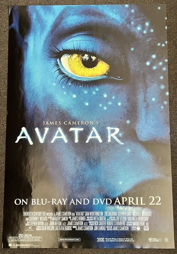 Original Avatar By James Cameron Movie Poster 40x27