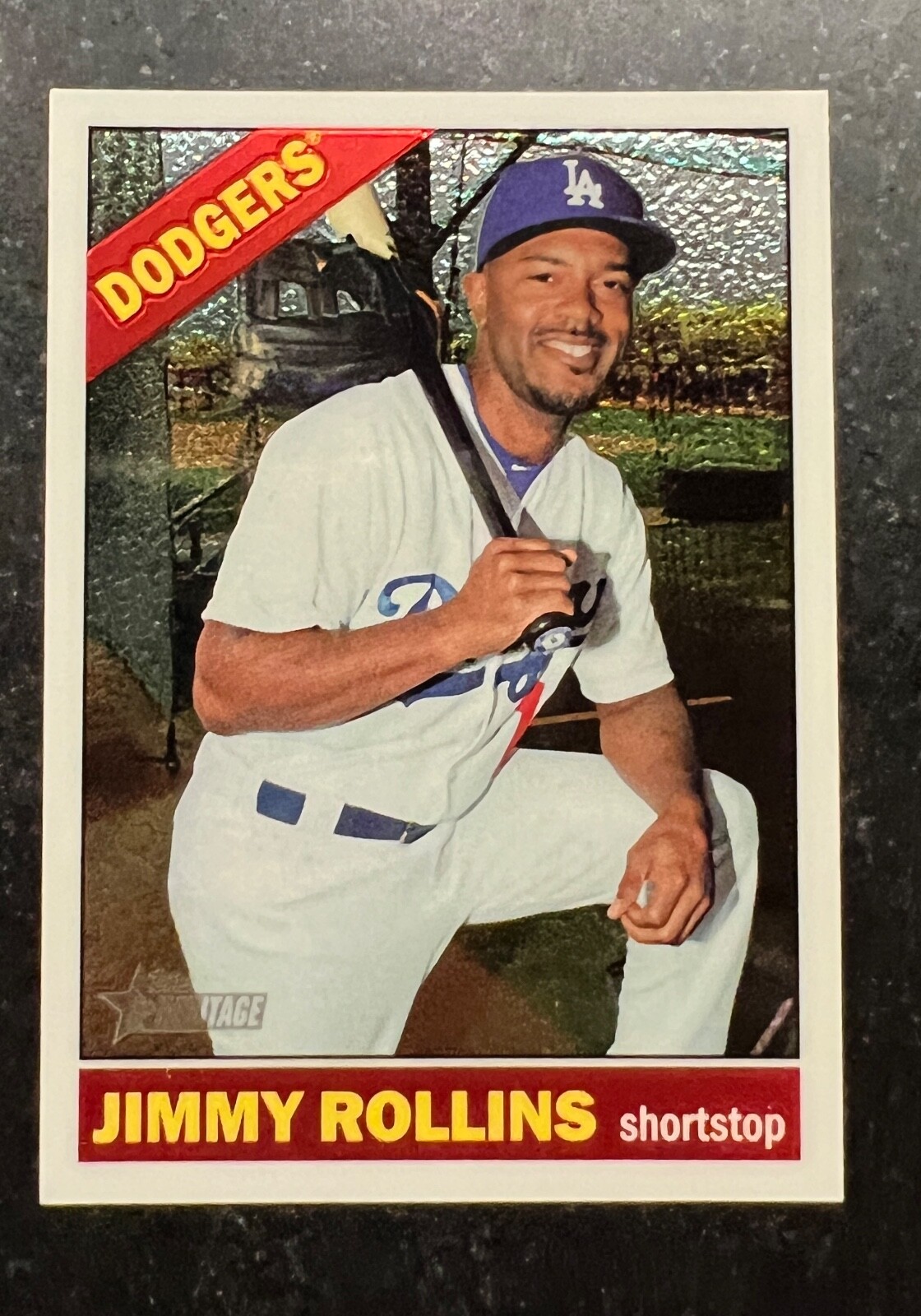 2015 Topps Heritage Chrome Jimmy Rollins #721 818/999 | eBay