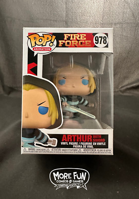 Funko Pop! Animation: Fire Force - Arthur with Sword #978 - NEW