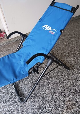 ab lounge 2 abdominal workout fitness exercise blue lounger chair machine 175216532008
