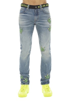 

Культ Индивидуальности Мужские Джинсы Rocker Slim Rigid Denim, Pantera, Jeans