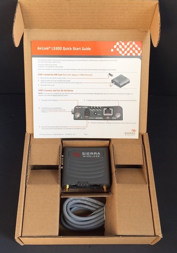 Sierra Wireless AirLink LS300 CDMA Cell Modem For Verizon Wireless w/Accs. NIB