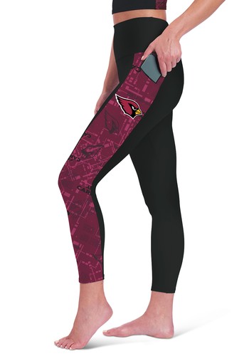 Женские леггинсы в сборку Arizona Cardinals от Certo By Northwest NFL, черные