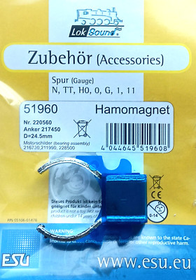 Esu 51960 Hamomagnet groß, für Märklin Scheibenkollektor - Motor groß, NEU OVP