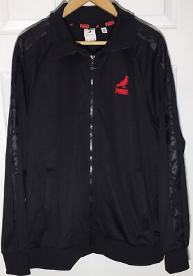 PUMA X Jeff Staple Suede Pigeon Chaos Collection Mens Jacket Black Size XL 