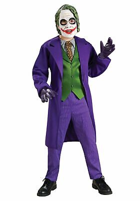 NEW IN PACKAGE Deluxe Child Joker HALLOWEEN Costume BATMAN BAT MAN DARK KNIGHT