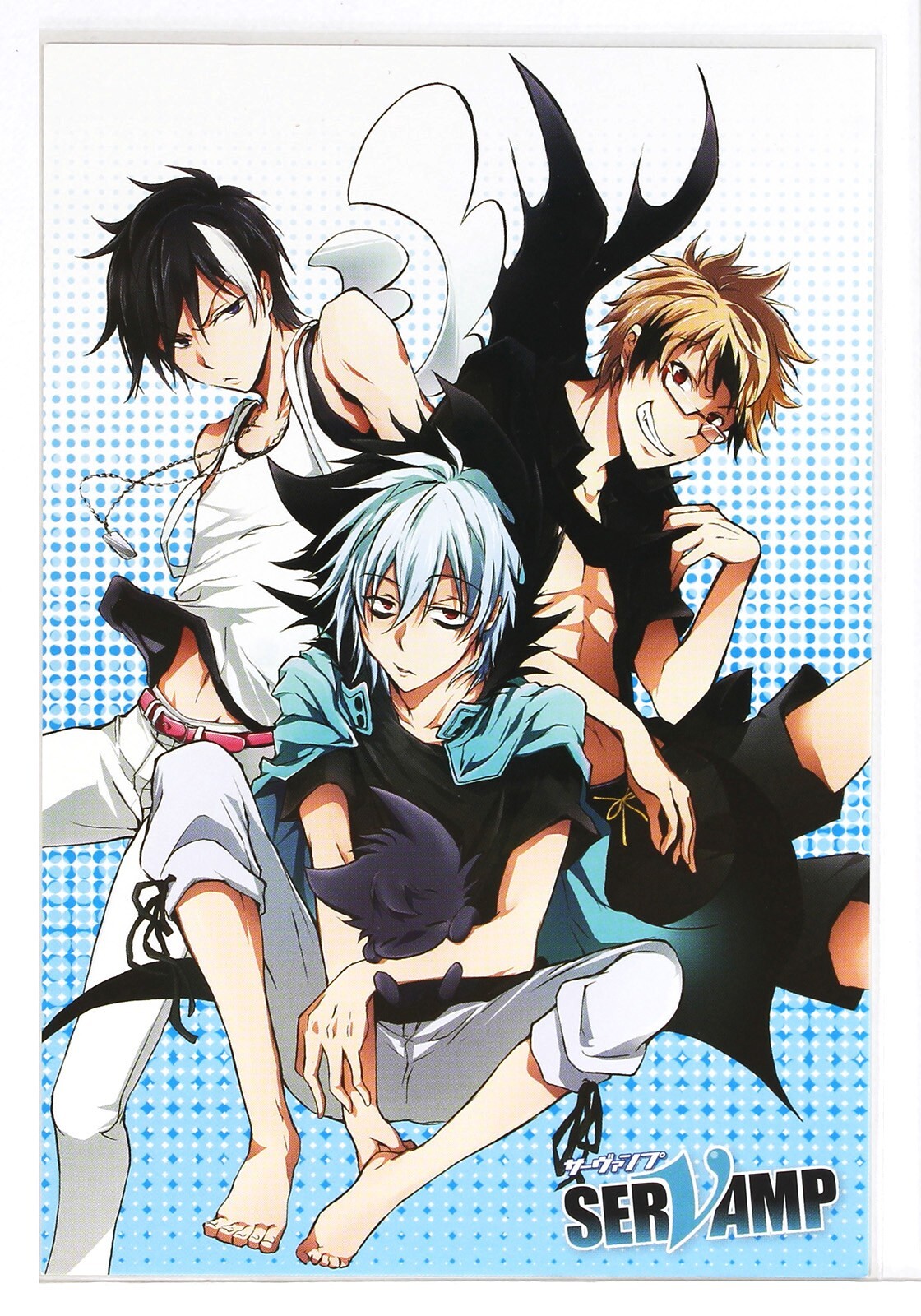 SERVAMP カード Servamp Postcard Monthly Comic Gene E ver Japanese manga