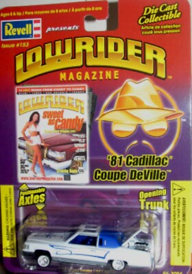 REVELL LOWRIDER MAGAZINE '81 CADILLAC COUPE DE VILLE 1:64