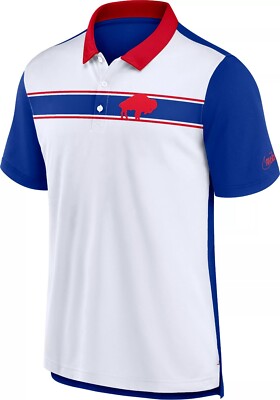Buffalo Bills Men's Nike Rewind Polo - Size Medium - New With Tags!