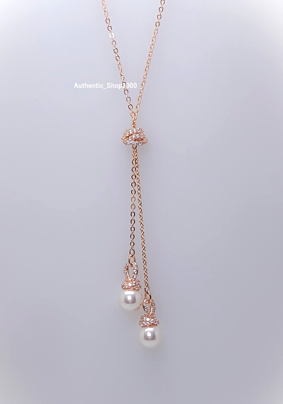 NEW Authentic SWAROVSKI Rose Gold Crystal Pearl Originally Y NEW Authentic SWAROVSKI Rose Gold Crystal Pearl Originally Y