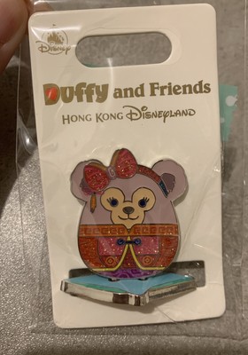 Disney pins HKDL Hong Kong Disneyland Duffy & Friends Shelliemay Egg 3D Pin