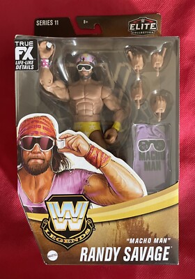 WWE ELITE COLLECTION Legends Series 11 RANDY MACHO MAN SAVAGE CHASE! In Hand!