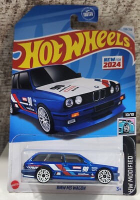 Hot Wheels BMW M3 Wagon Blue #138 138/250 - 2024 HW Modified