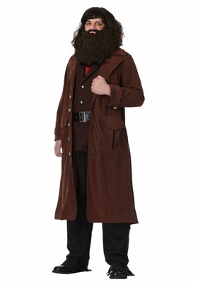 ADULT DELUXE HARRY POTTER HAGRID COSTUME SIZE L (USED)